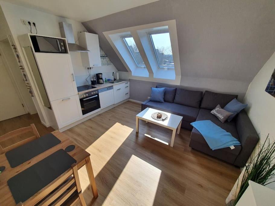 Kiel-Russee Familienwohnung, Lademoeglichkeit, Co2 Frei Kültér fotó
